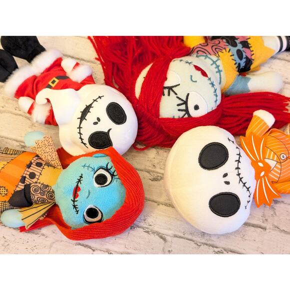 Nightmare Before Christmas Plushies Jack & Sally - Picture 12 of 12